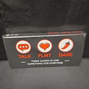 Talk Flirt Dare Card Game Three Games In One Something For Everyone Ages 14+